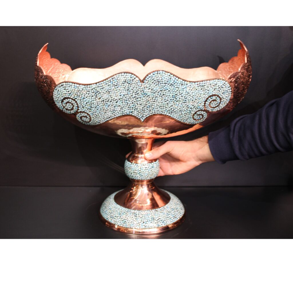 Super Model Turquoise Inlaying (FiroozehKoobi) Keshkul view 8