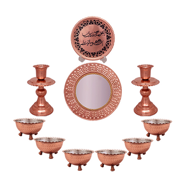 10-Piece Copper Haft-Seen Set Code ZH223.10 view 1