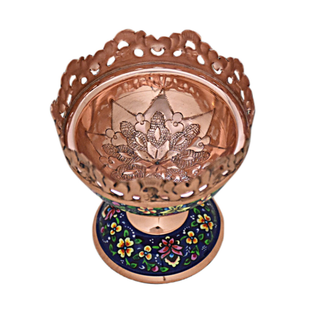 Pardaz Copper Nut Dish Code 13 view 4