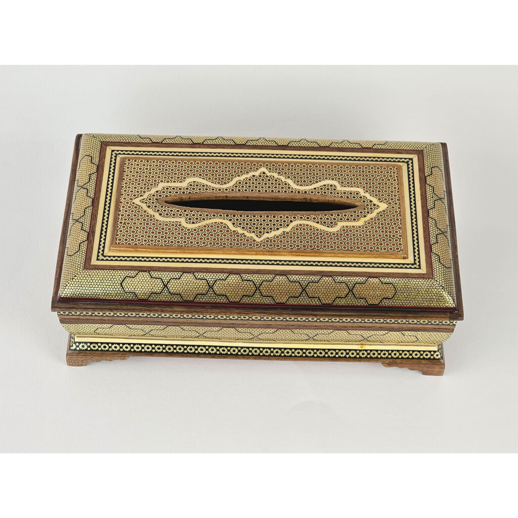 Inlaid Cutlery Box and Tissue Box Set Code 212 view 10