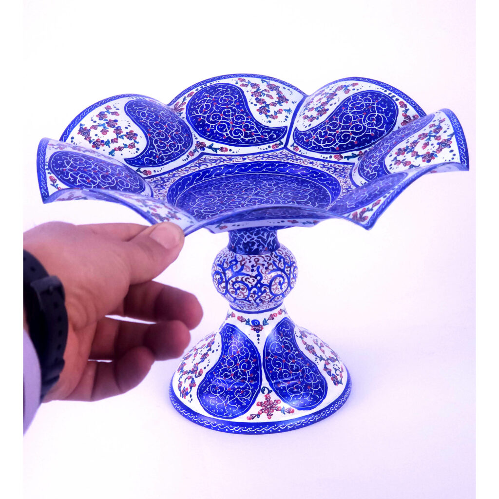 Copper Enamel Sweet Dish Code SH25 view 4