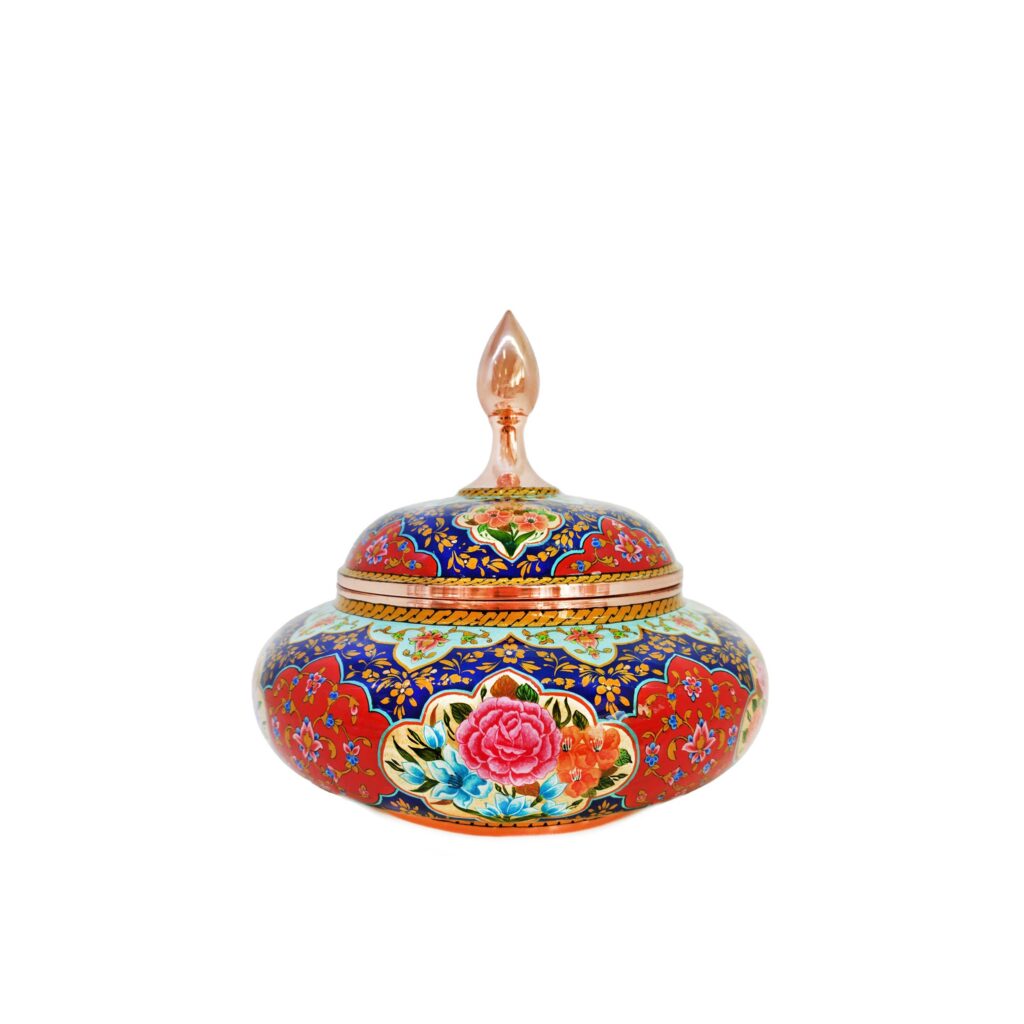 Aghajani Copper Chocolate Dish, Tashir Model Code PTV299 view 3