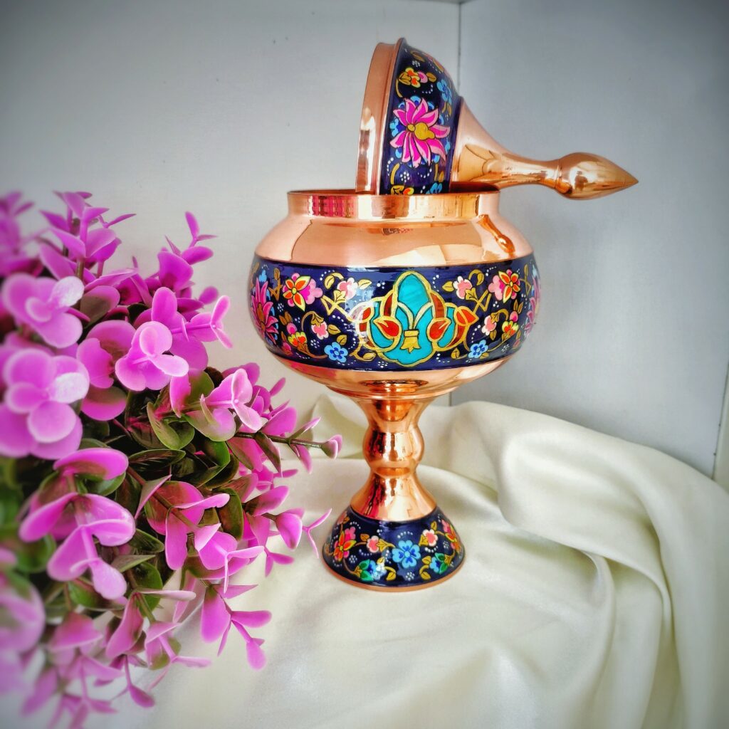 Pardaz Copper Chocolate Dish Code 29gold view 7