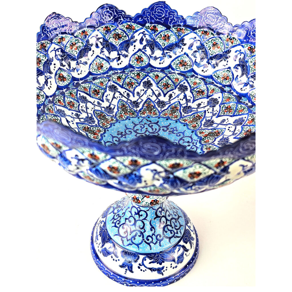 Enamel Fruit Bowl Code K21 view 3