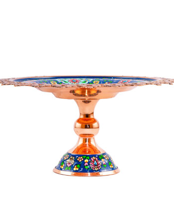 Aghajani Pardaz Copper Confectionery Dish Code P150 view 1