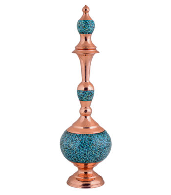 Aghajani Turquoise Inlaying (FiroozehKoobi) Pitcher Model Shalghami Code f 54 view 1