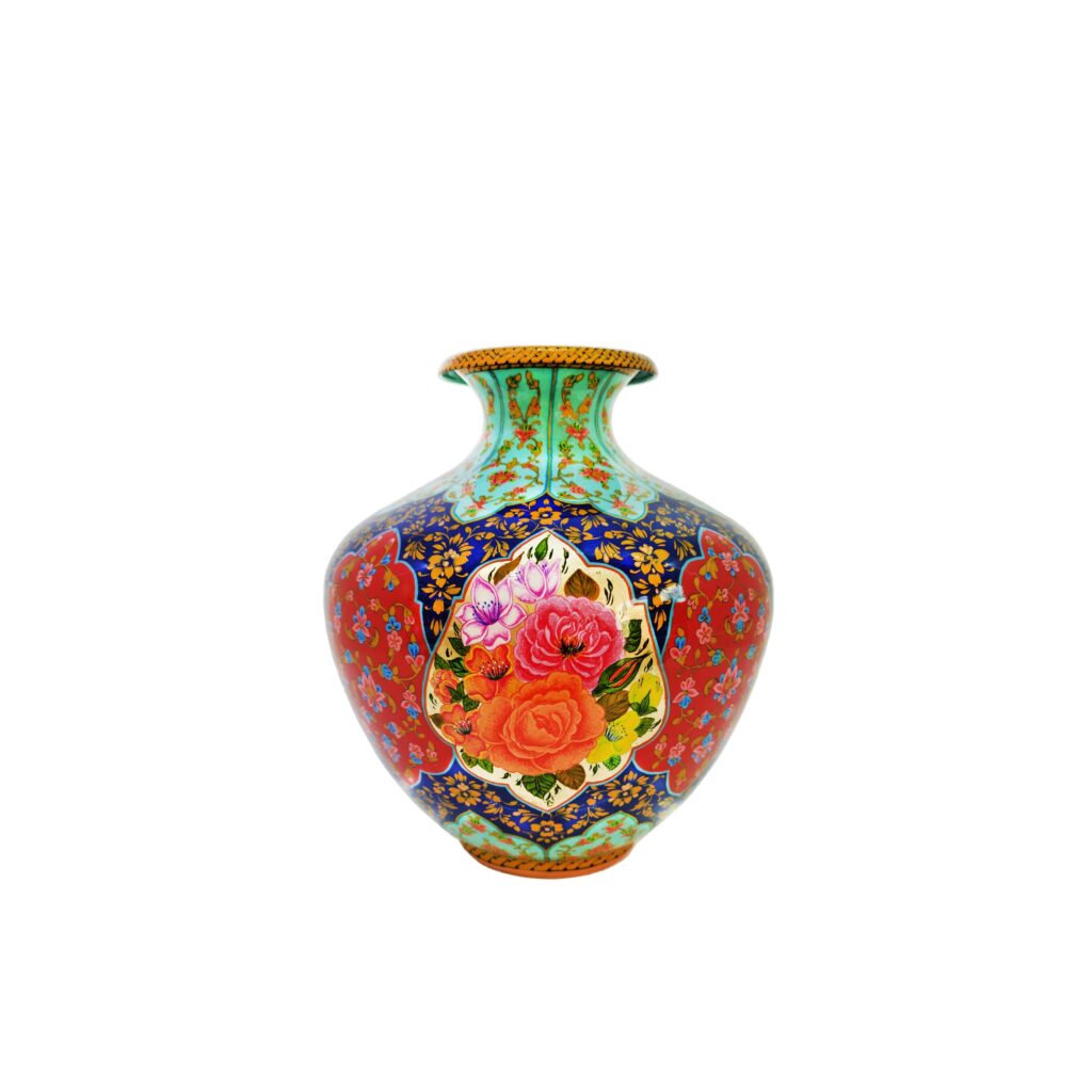 Aghajani Copper Vase Model Mes and Tashir Code PTV1244 view 3
