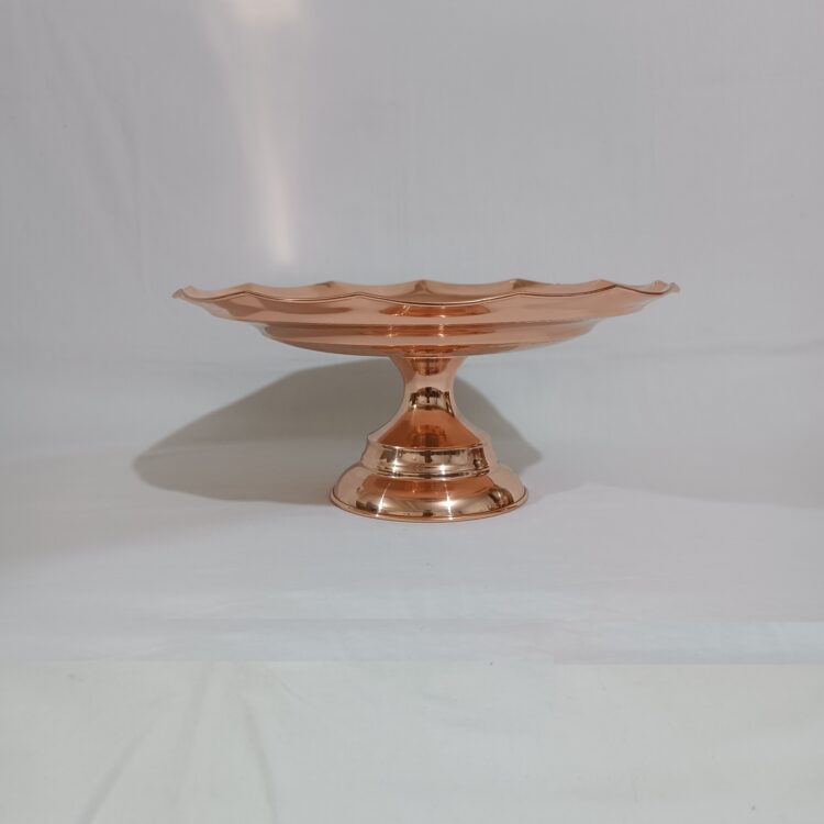 Copper Confectionery Dish Code M-1024 view 2