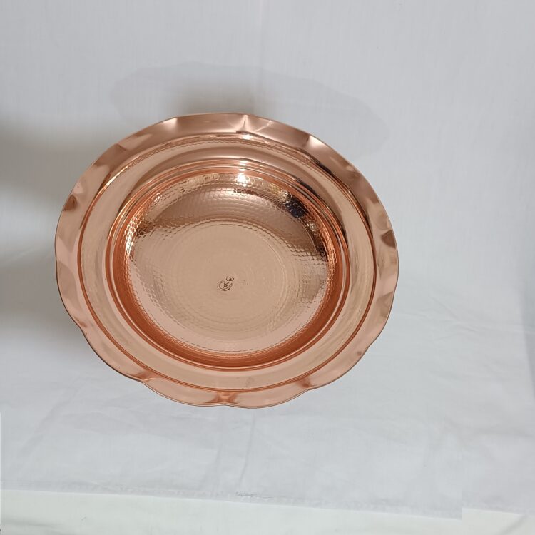 Copper Fruit Bowl Code M-1025 view 2