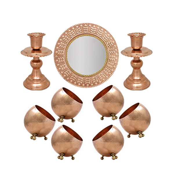 Copper Haft-Seen Set Code ZH223.8, 9-Piece Set view 1