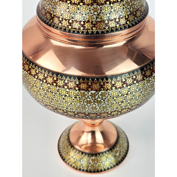 Copper Inlaid Candy Bowl Code Sk2 view 5