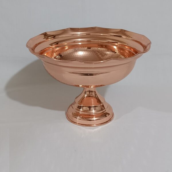 Copper Nut Dish Code M-1022 view 2