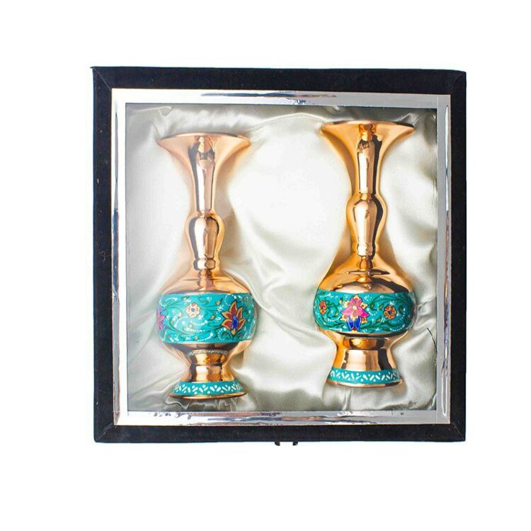 Copper Vase Design Pardaz Model JPA01 Set of 2 view 2