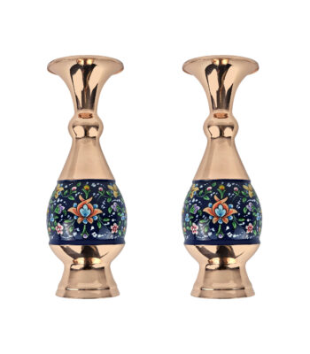 Copper Vase Model Pardaz Code g16 Set of 2 view 1