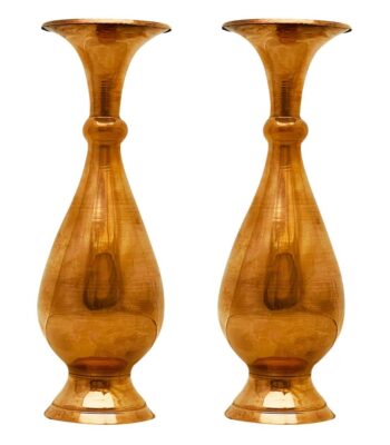 Copper Vase Rocket Model Code 225 Set of Two view 1