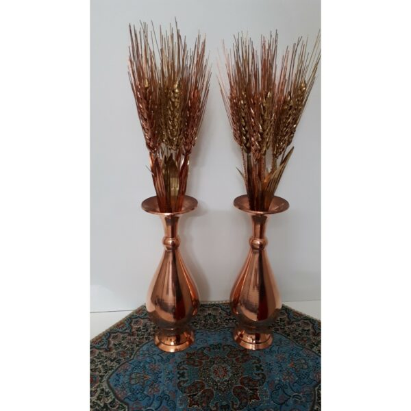 Copper Vase Rocket Model Code 225 Set of Two view 2