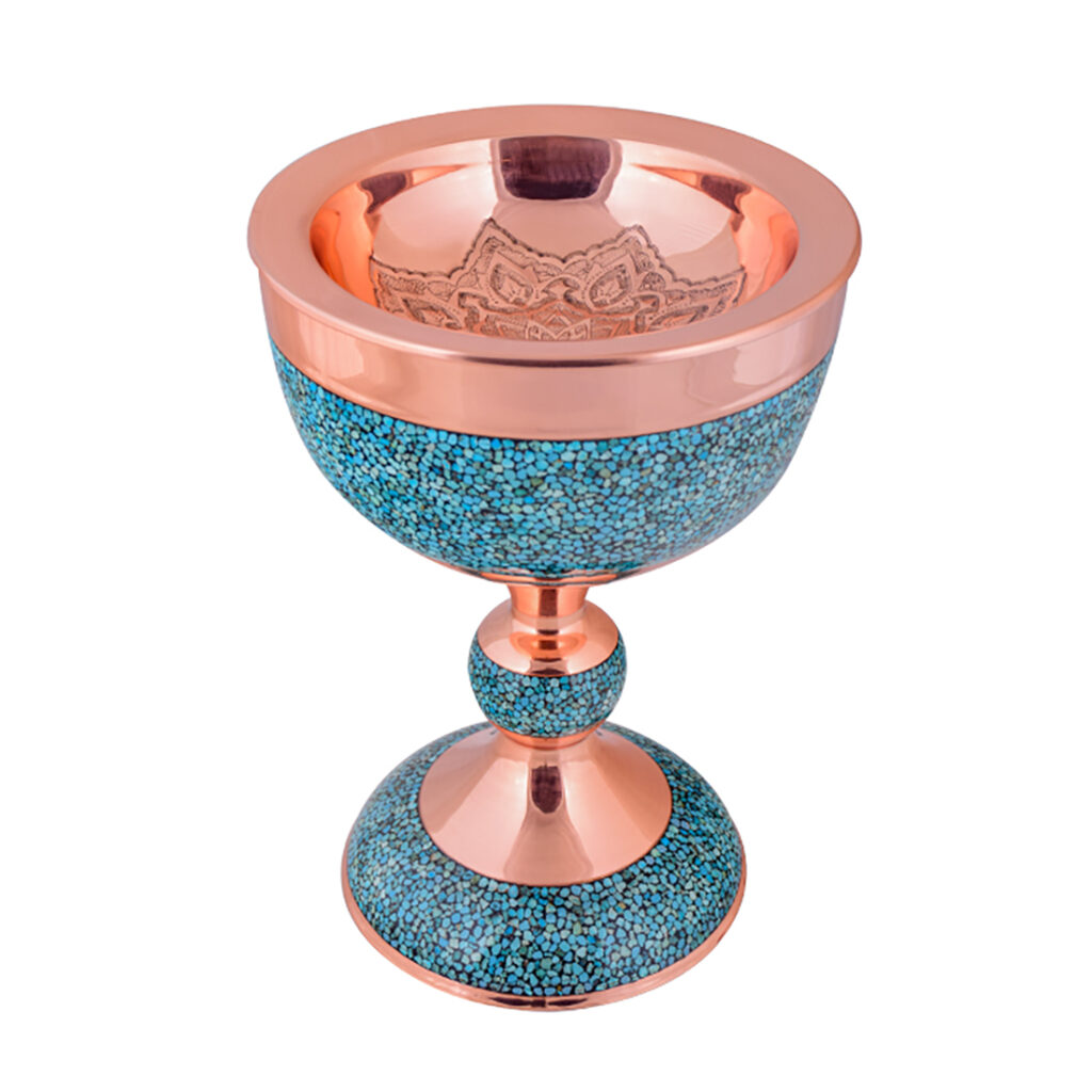 Aghajani Turquoise Inlaying (FiroozehKoobi) Sangab Code 33 view 4