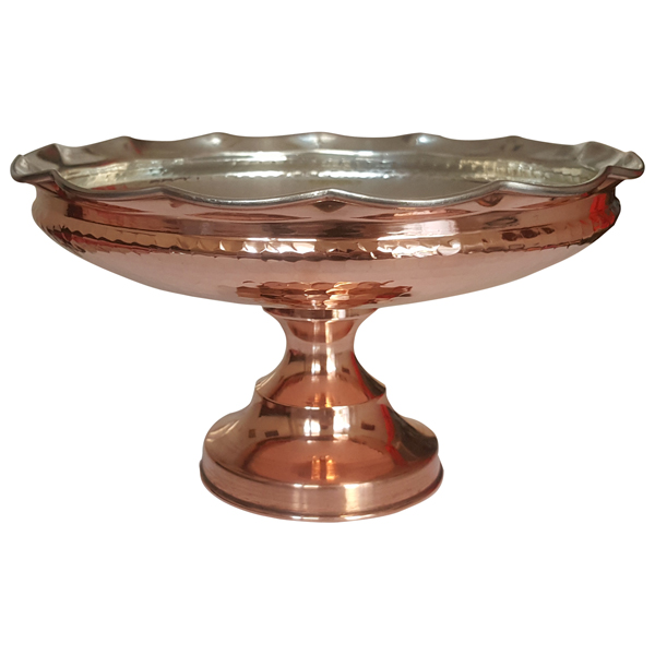 Dalber Design Copper Fruit Bowl Model Code ZH141 view 1