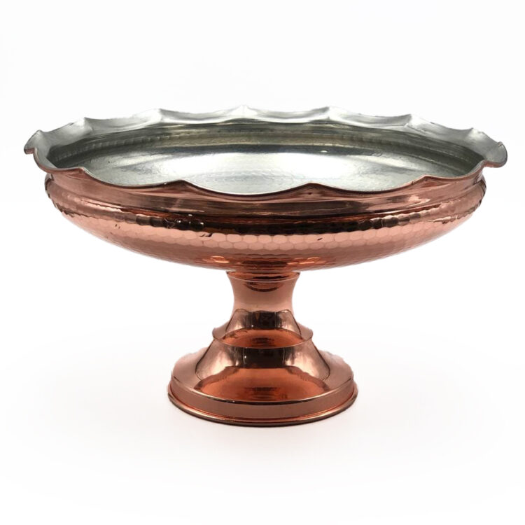 Dalber Edge Copper Fruit Bowl Model Code 553 view 1