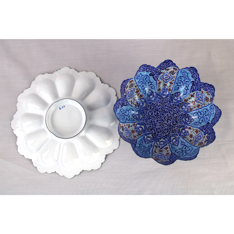 Enamel Bowl and Plate Set Code s20 view 11