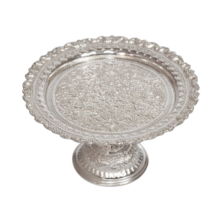 Engraved Candy Dish with Lotus Design Code 511 view 2