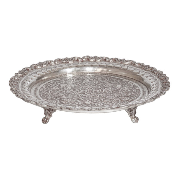 Engraved Round Stand Chocolate Bowl Code 230 view 1