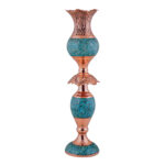 Aghajani Turquoise Inlaying (FiroozehKoobi) Candlestick Code F024