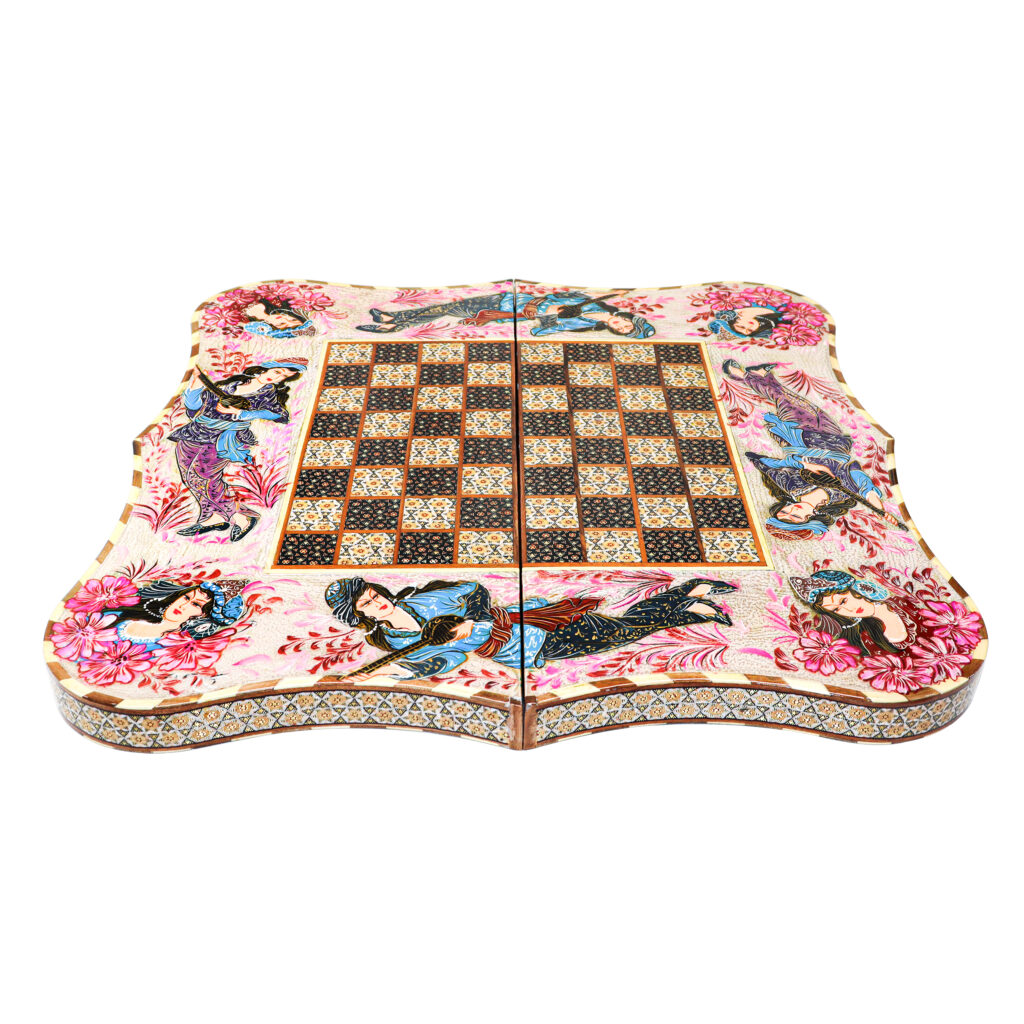 Inlaid Chessboard Model Curved Edge Lili Design Code HQ50Artful view 7