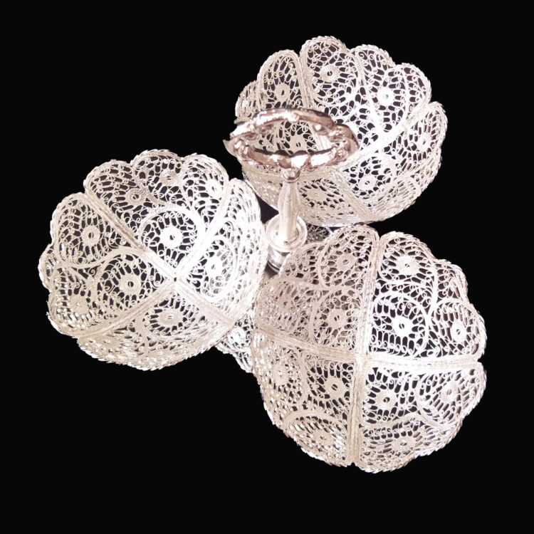 Filigree Appetizer Dish Model Bita Code 207 view 3