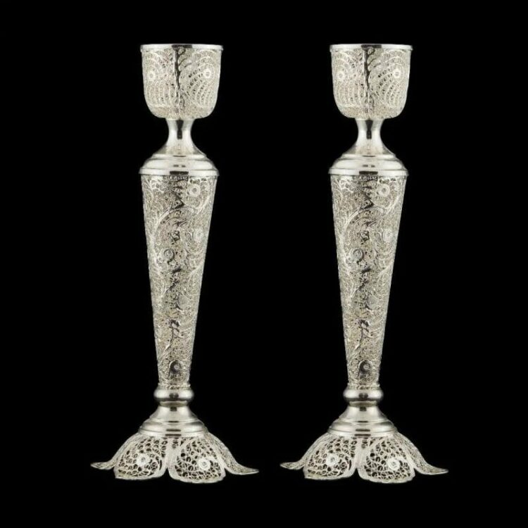 Filigree Candle Holder Code 02 Pack of 2 view 1