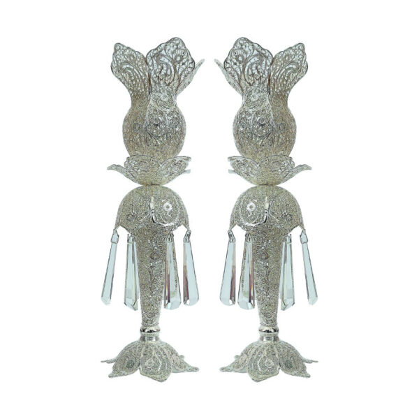 Filigree Candle Holder Model Laleh Code 02 Set of 2 view 1