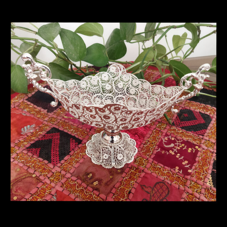 Filigree Candy Dish Model Maha Code 304 view 2