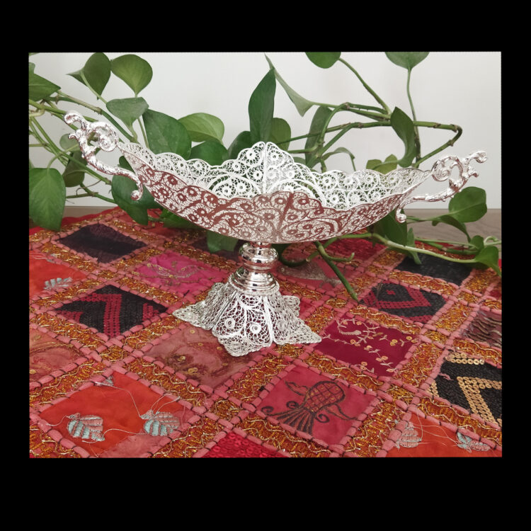 Filigree Candy Dish Model Taranom Code 302 view 2