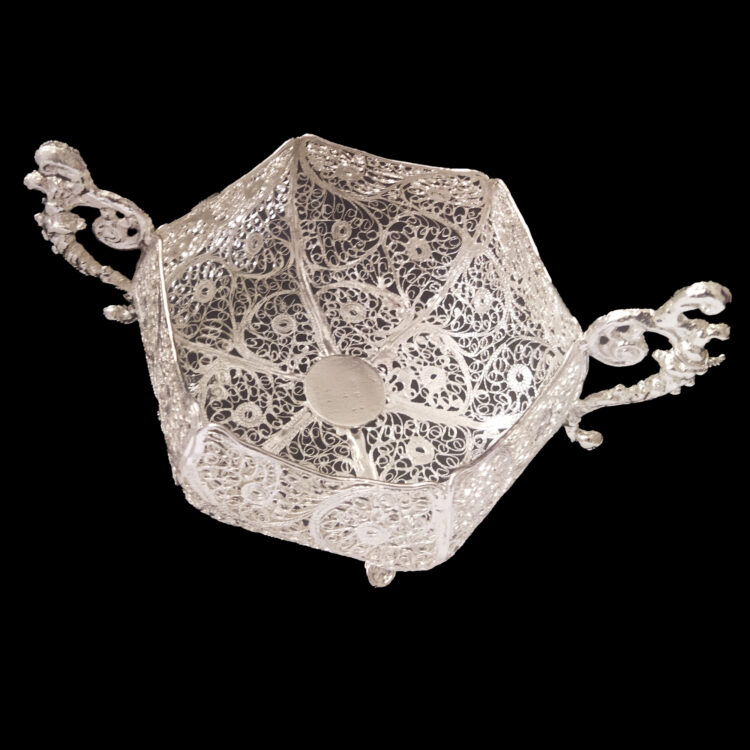 Filigree Candy Dish Model Ziba Code 702 view 4