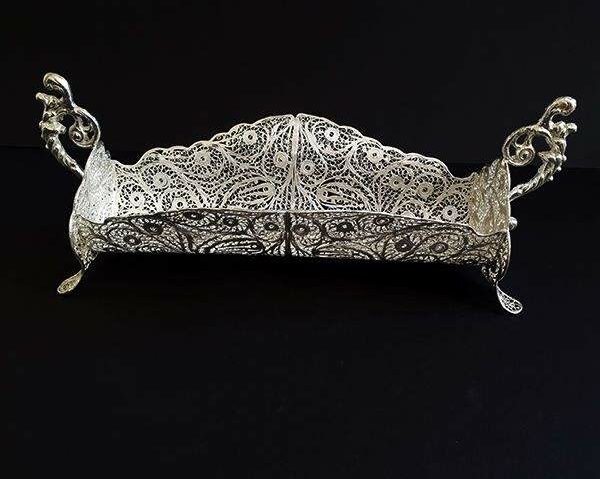 Filigree Cutlery Holder Boat Model Code 01 view 2