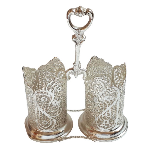 Filigree Cutlery Holder Cup Model Code 02 view 1