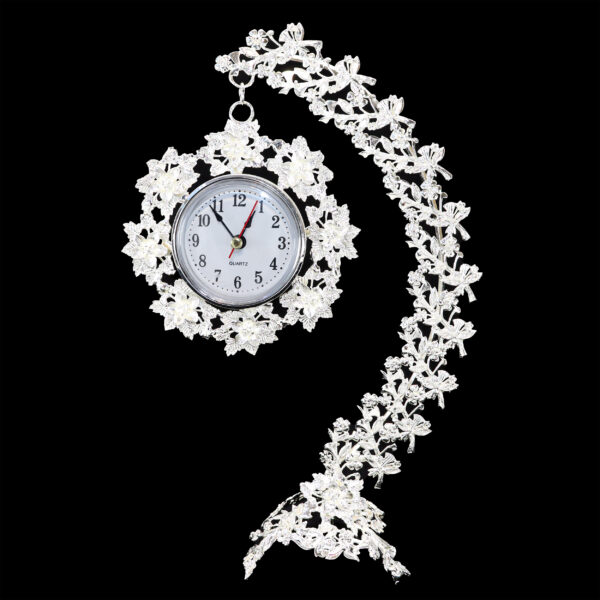 Filigree Desk Clock Code 2718 view 1