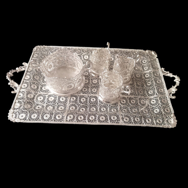 Filigree Tray Model Maral Code 704 view 2