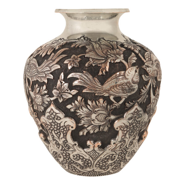 Heroic Engraved Vase with Flower and Bird Design Code 909 view 1