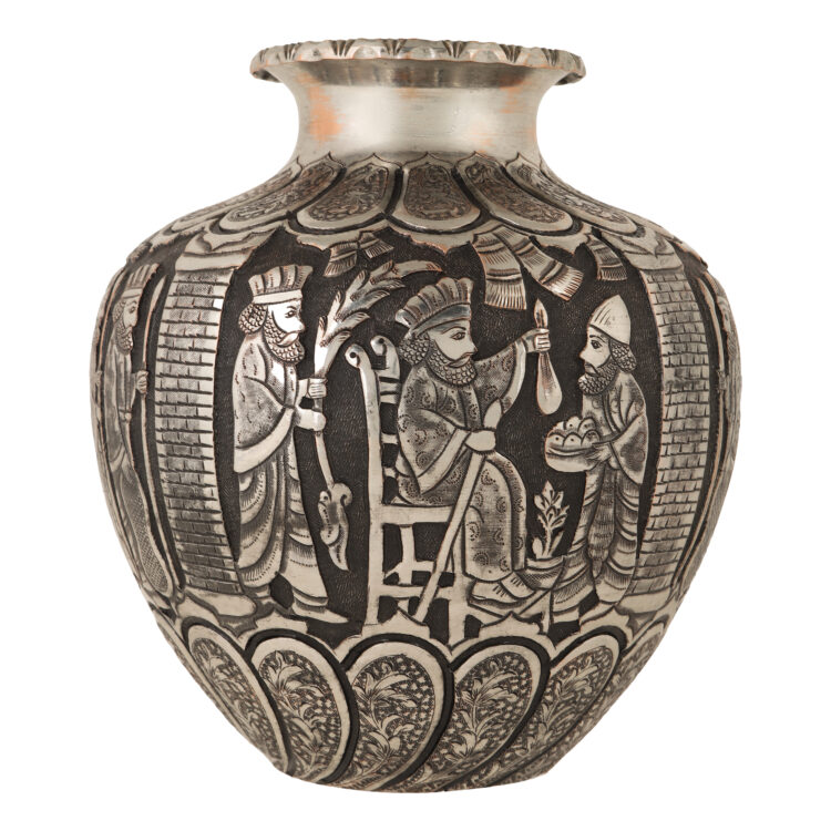 Heroic Engraved Vase with Persepolis Design Code 903 view 1