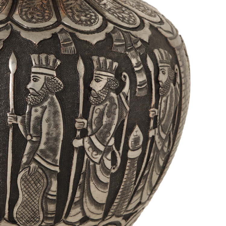 Heroic Engraved Vase with Persepolis Design Code 903 view 4