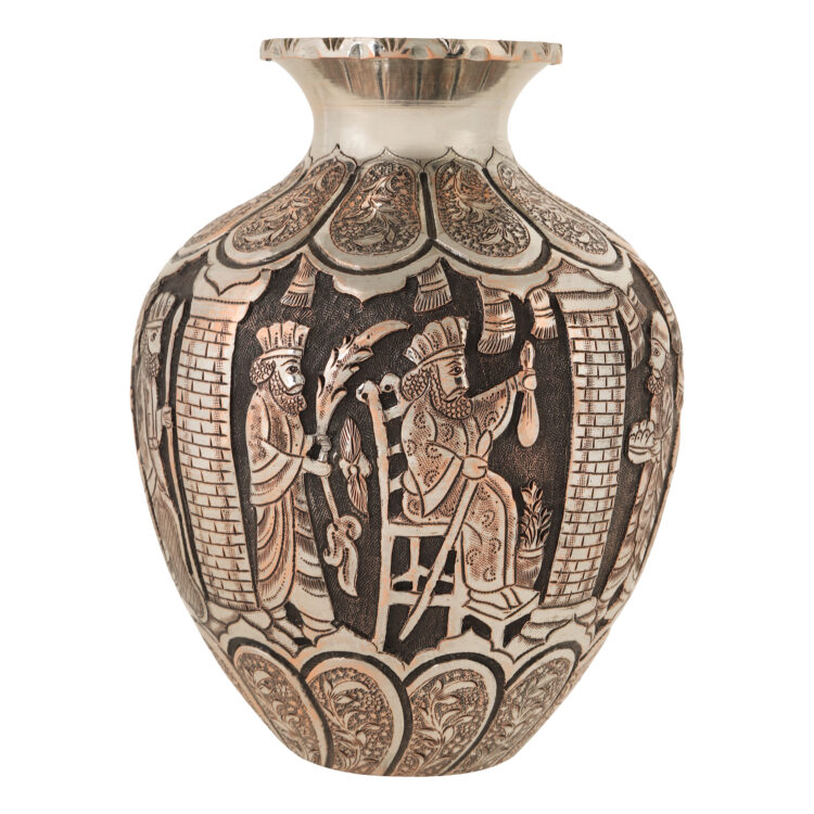 Heroic Engraved Vase with Persepolis Design Code 908 view 1