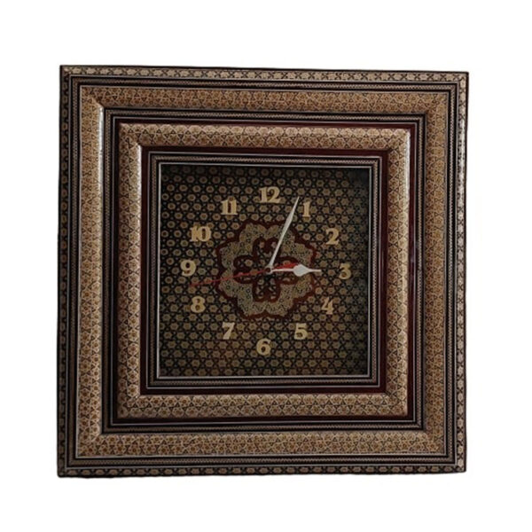 Inlaid Clock Model Chahargosh Code 168 view 1