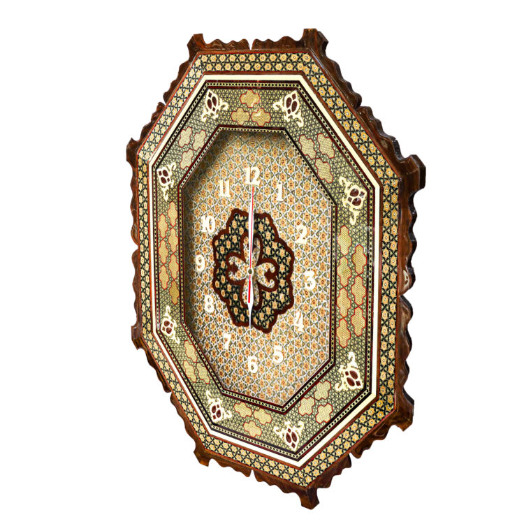 Inlaid Clock Model Drawn Octagon High Quality Code DrawnOctagon50p44 view 5