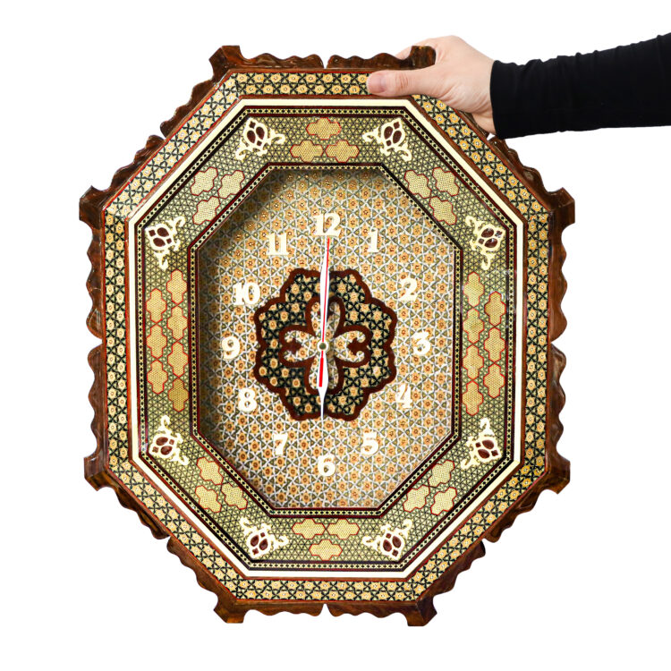 Inlaid Clock Model Drawn Octagon High Quality Code DrawnOctagon50p44 view 6