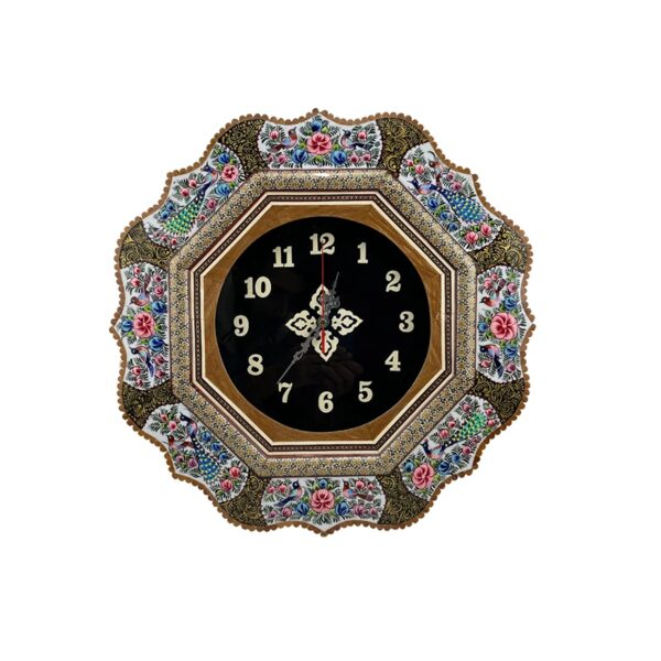 Inlaid Clock Model Gol Morgh Code s102 view 1