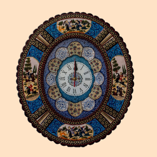 Inlaid Clock Model Hunting Code 31 view 2