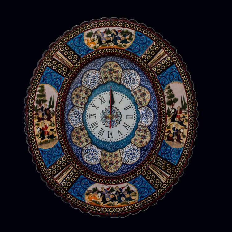 Inlaid Clock Model Hunting Code 31 view 3