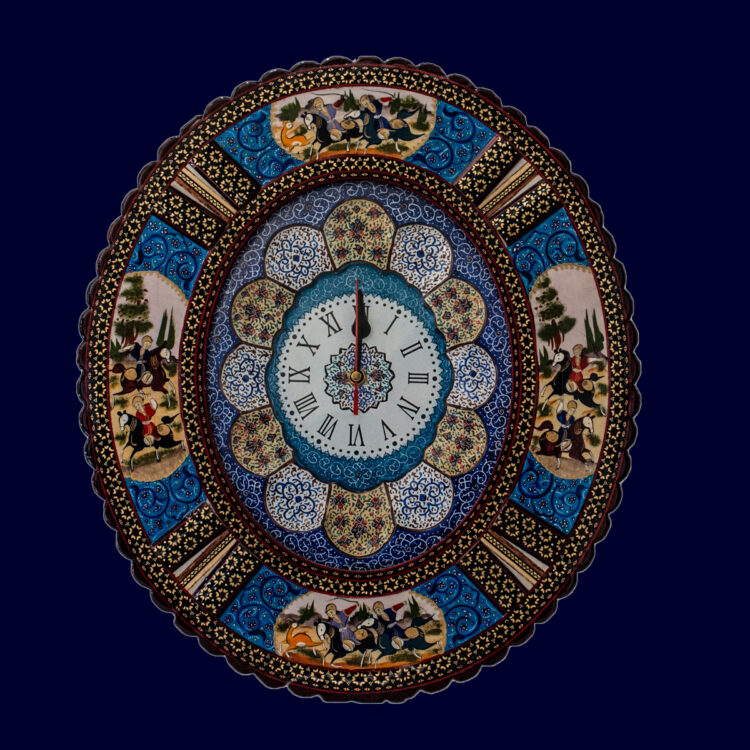 Inlaid Clock Model Hunting Code 31 view 4