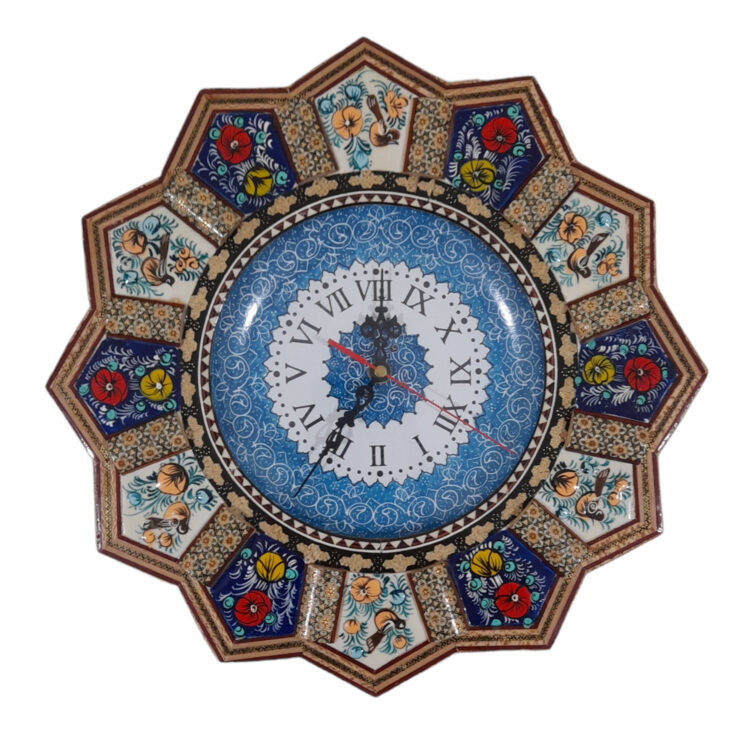 Inlaid Clock Model Khorshidi Gol Morgh Code 1 view 1